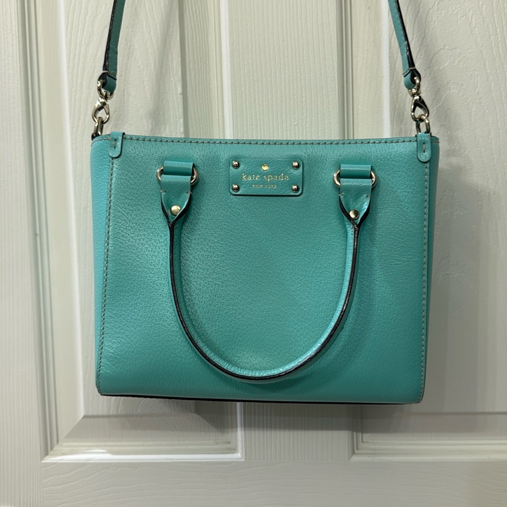 Kate Spade Wellesley Quinn Satchel Bag Teal